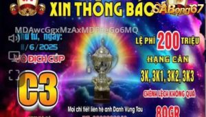 Thông Báo Giải Đá Gà C3 Ngày 11/6/2025