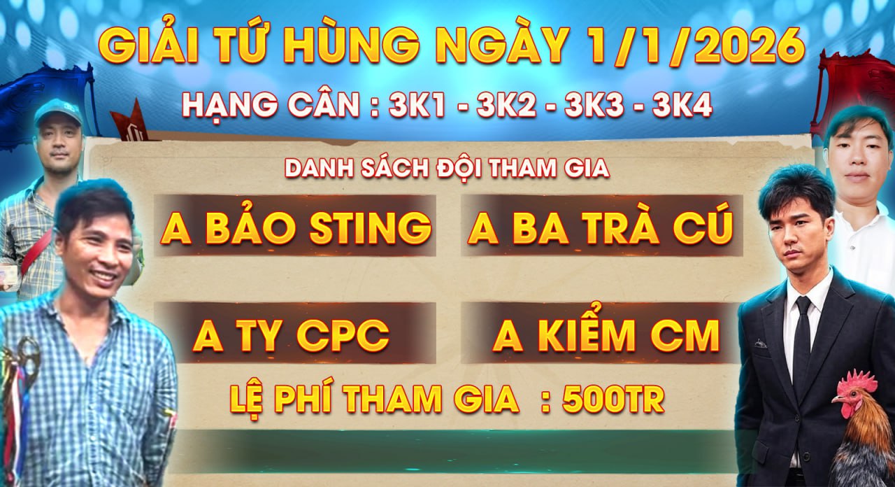 Giải tứ hùng bồ Xà Xía