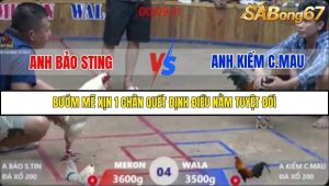 Trận 4 Bồ Xà Xía 7/12/2025